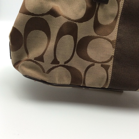 Coach Signature Stripe Tote (2011) - Picture 9 of 9